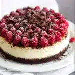 Dark Chocolate Raspberry Cheesecake Recipe