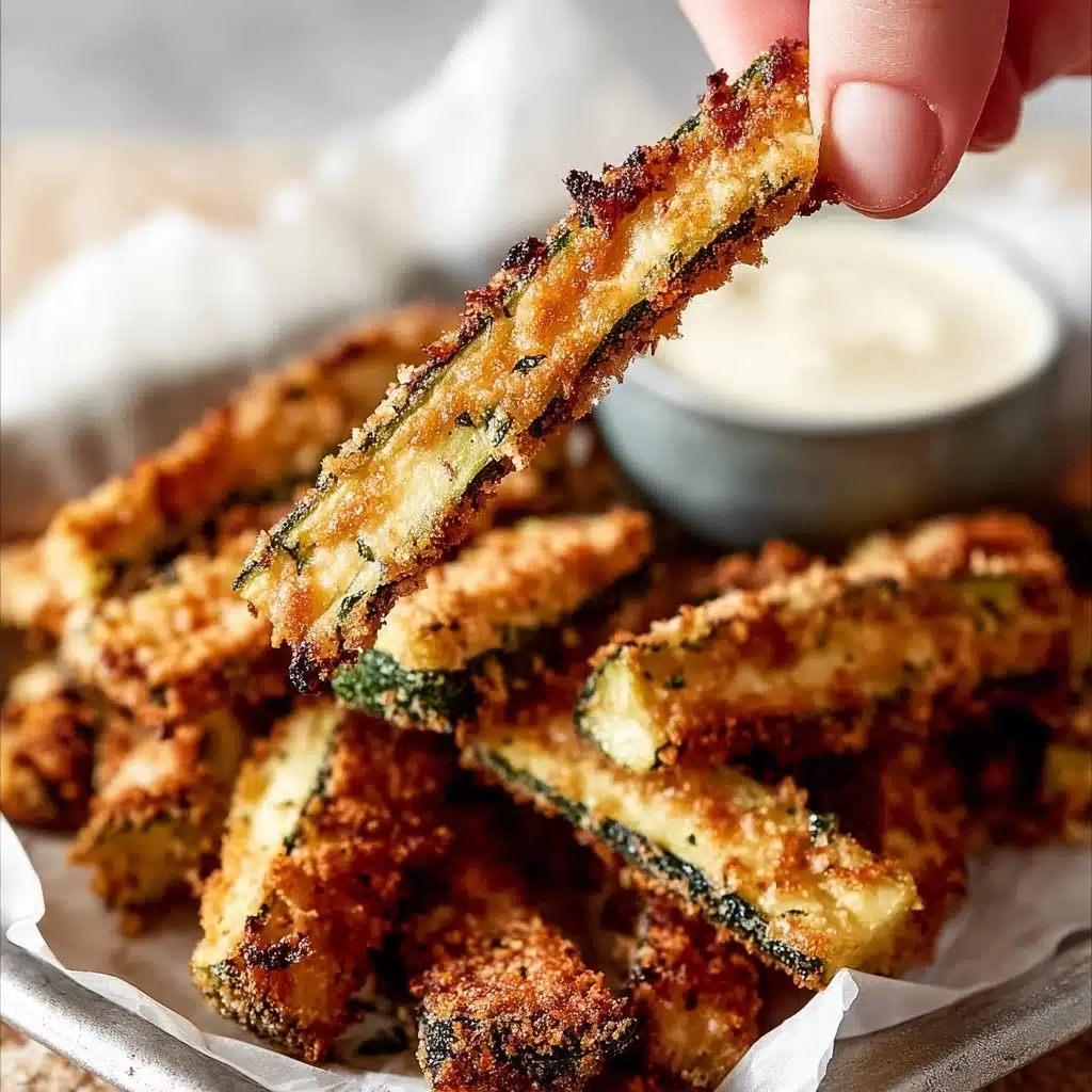 Baked Zucchini Fries Recipe - Recipe Image
