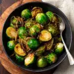 Brussels Sprouts with Takumi Caramelized Shallots Recipe