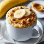 Peanut Butter Banana Mug Cake Recipe