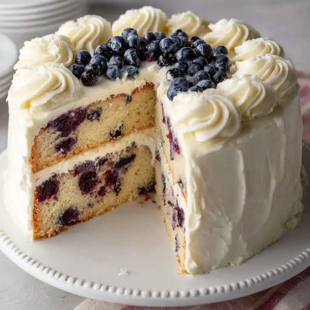 Blueberry Oats Birthday Cake for Dogs Recipe - Recipe Image