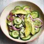 Mexican Cucumber Salad with Honey-Lime Vinaigrette Recipe