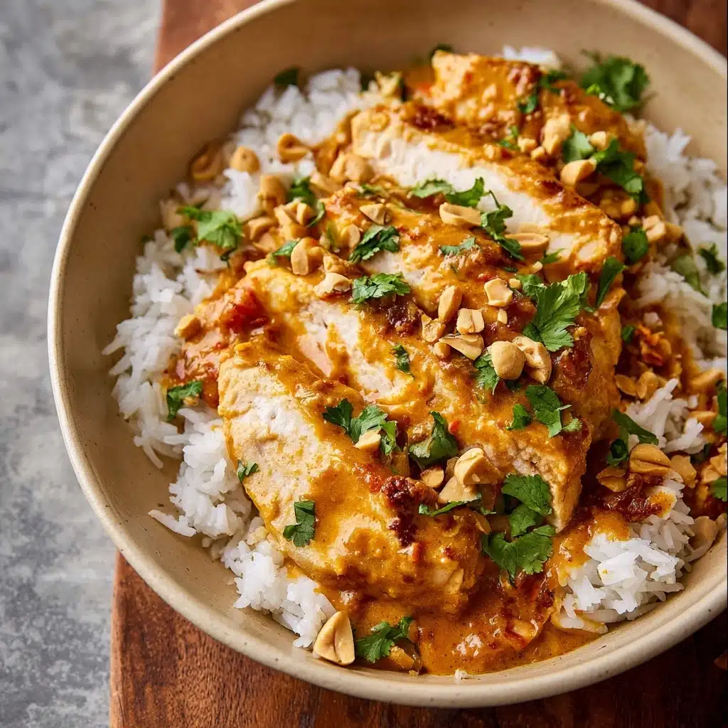 Slow Cooker Peanut Chicken Recipe - Recipe Image