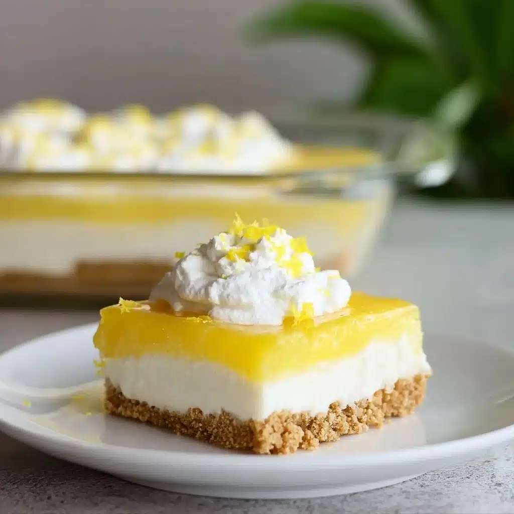 Lemon Cheesecake Delight Recipe - Recipe Image