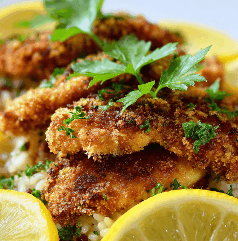 Extra Crispy Lemon Pepper Chicken Cutlets Recipe