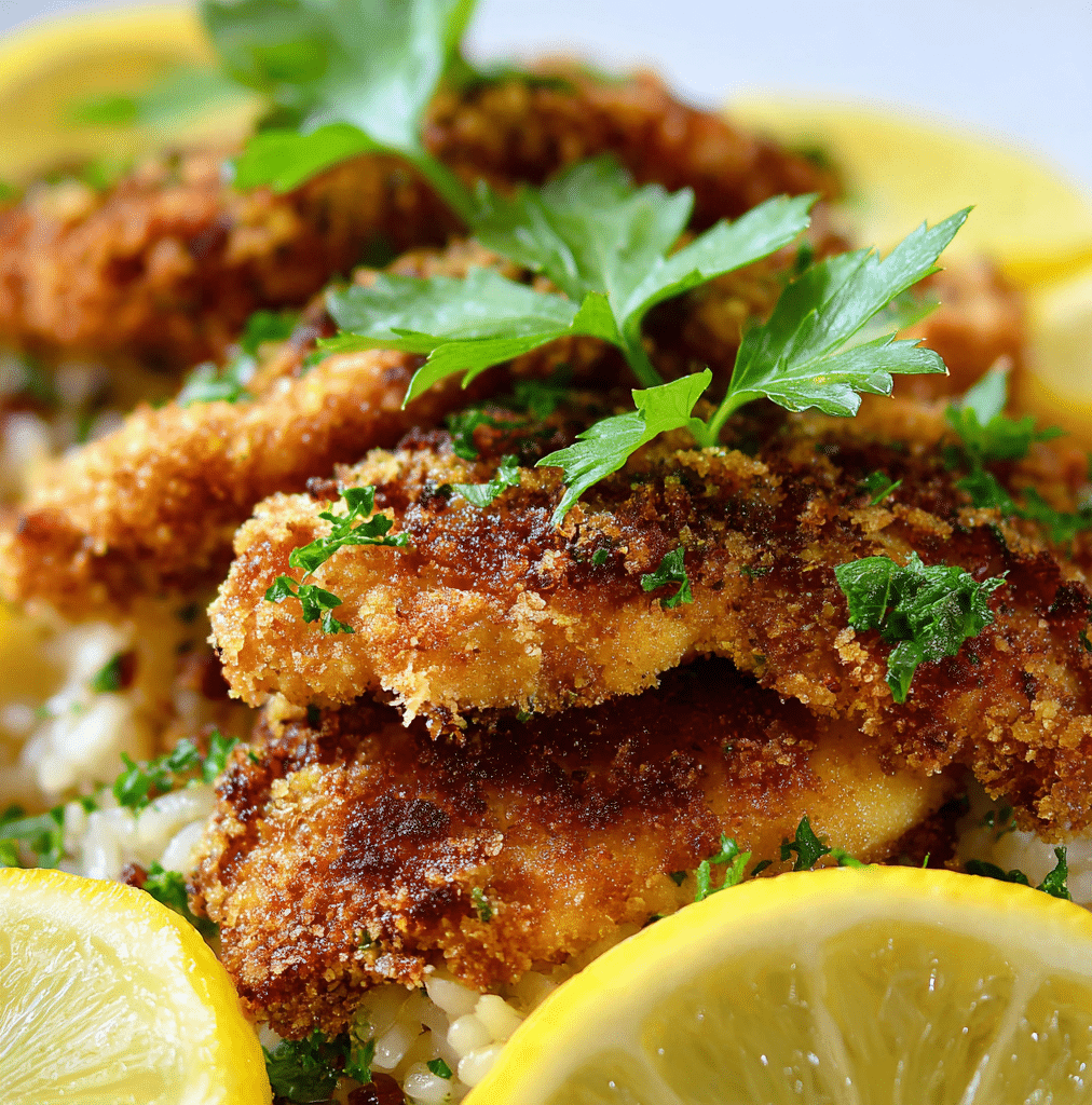 Extra Crispy Lemon Pepper Chicken Cutlets Recipe