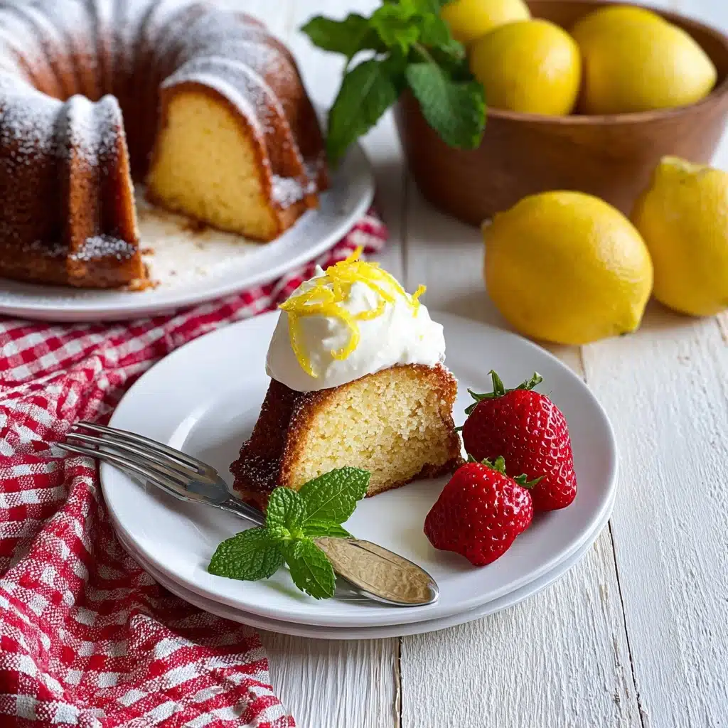 Perfect Sour Cream Lemon Pound Cake Recipe