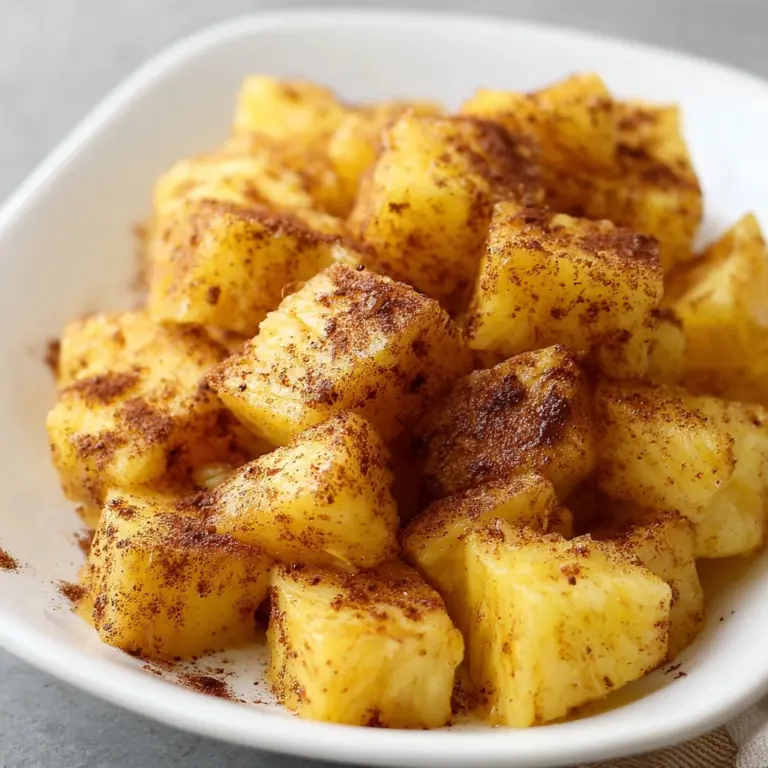 Air Fryer Pineapple Recipe