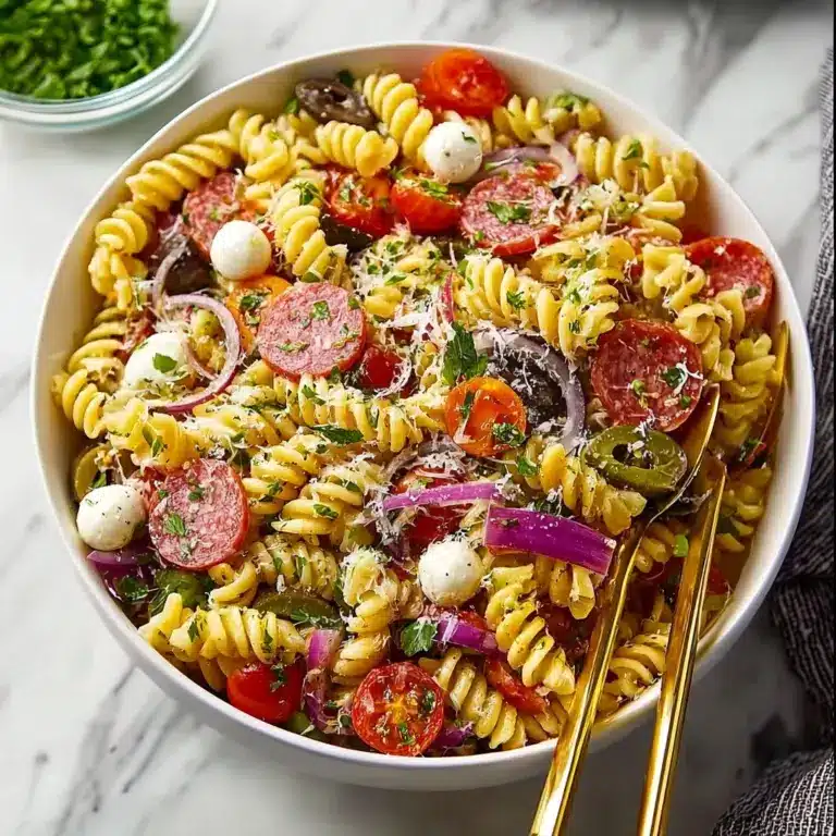 Quick Italian Pasta Salad (with 1 Secret Ingredient) Recipe