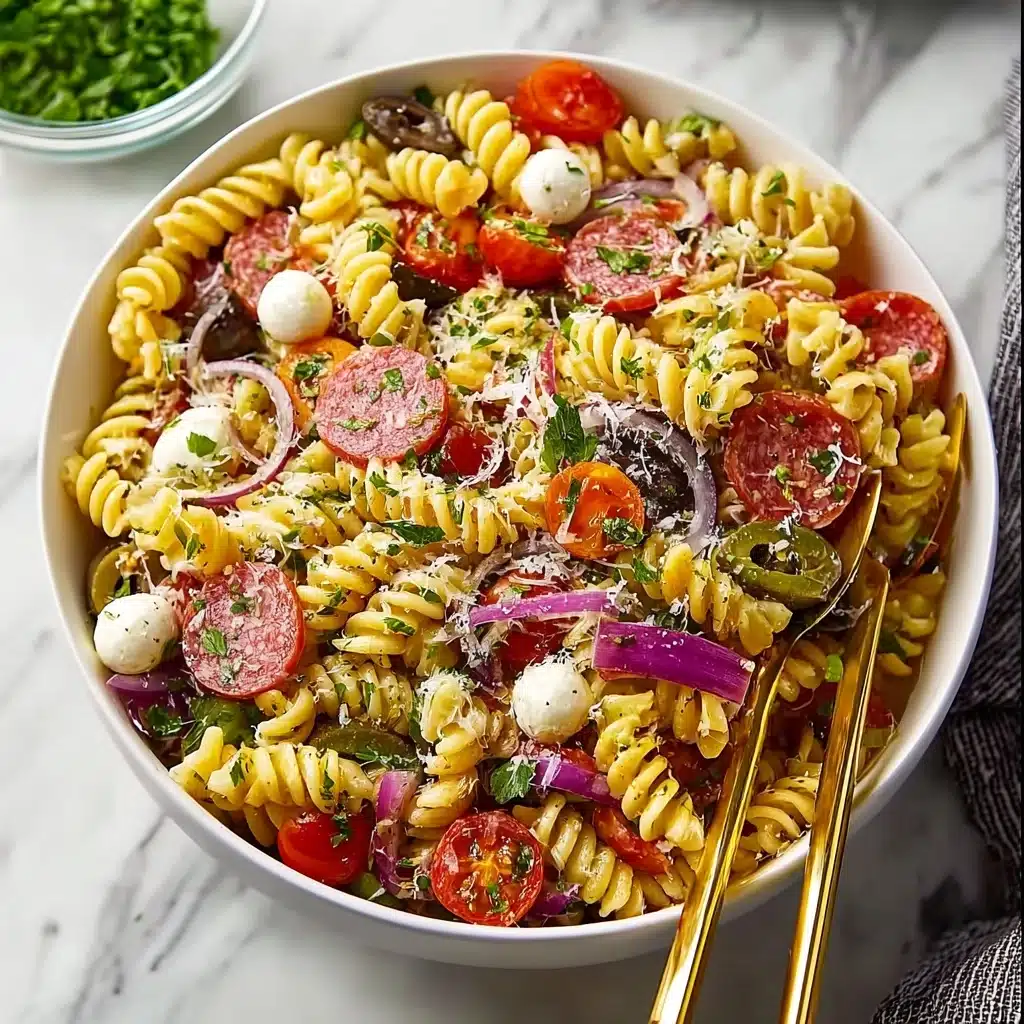 Quick Italian Pasta Salad (with 1 Secret Ingredient) Recipe