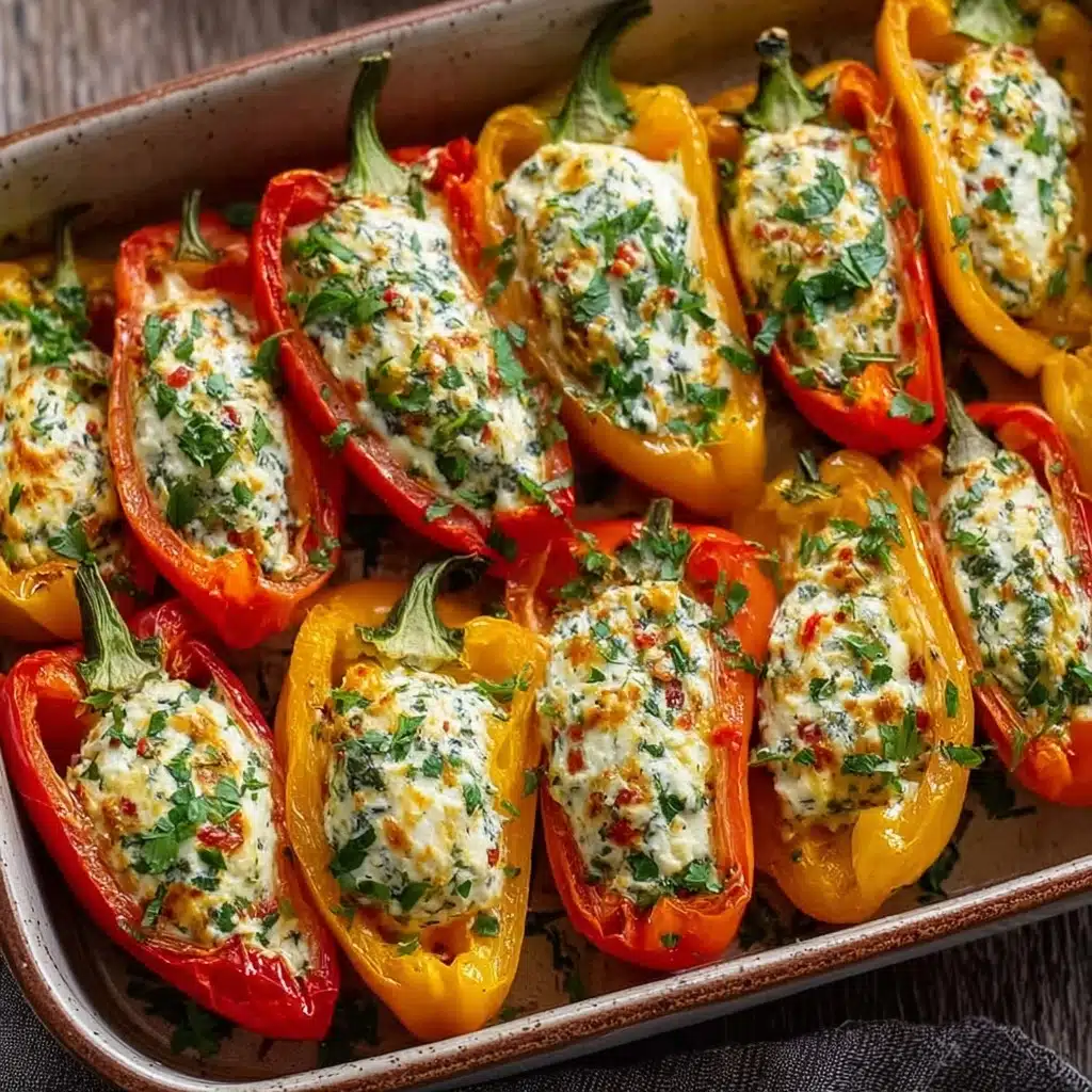 Cream Cheese Stuffed Mini Peppers Recipe - Recipe Image