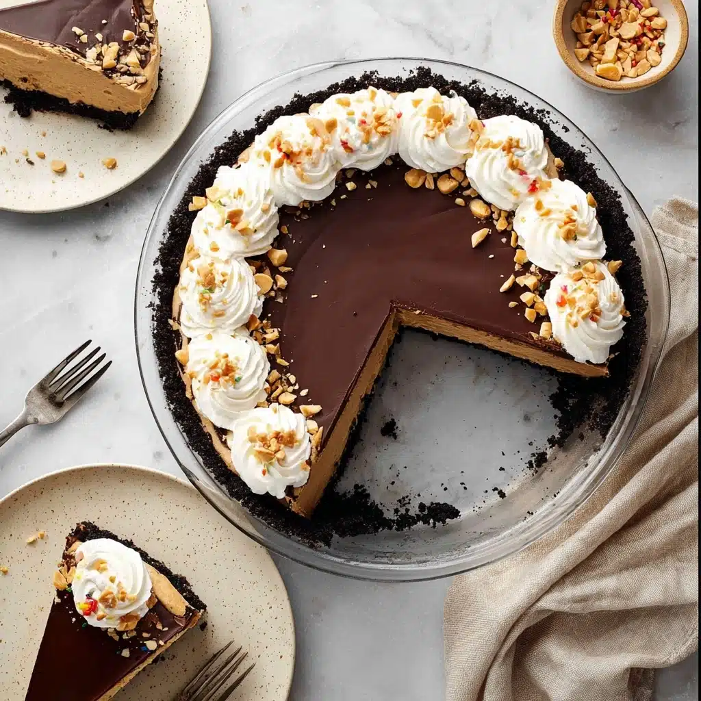 Chocolate Peanut Butter Pie Recipe - Recipe Image