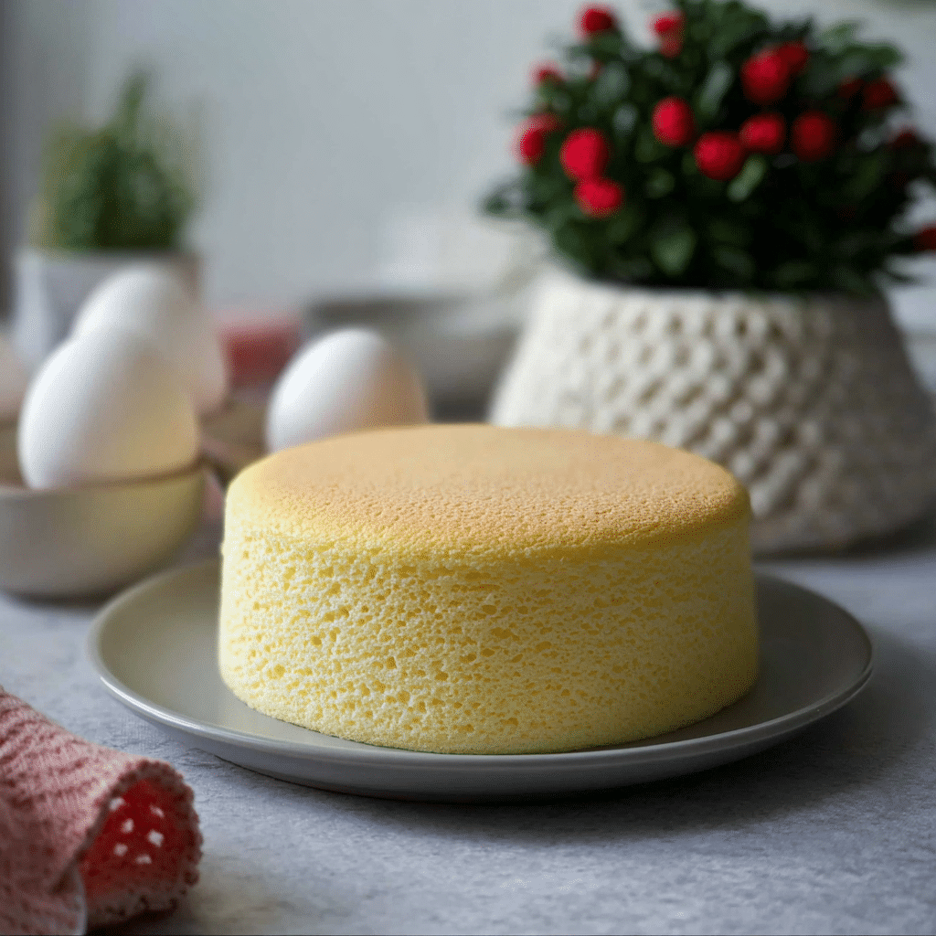 Cotton Japanese Cheesecake without the Cracks Recipe - Recipe Image