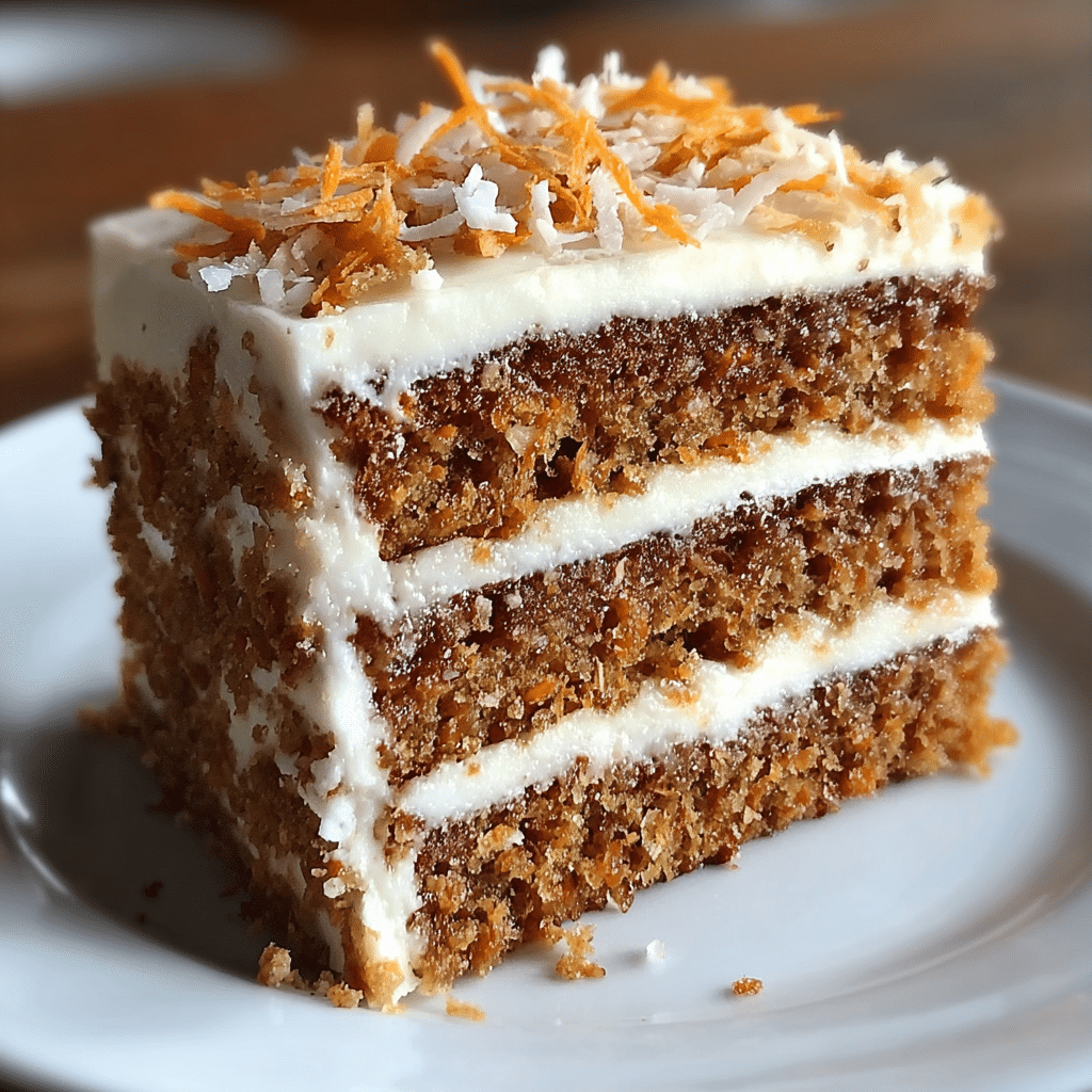No Sugar No Flour Carrot Cake Recipe - Recipe Image