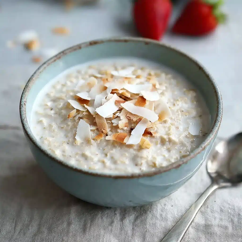 Coconut Cream Pie Overnight Oats Recipe