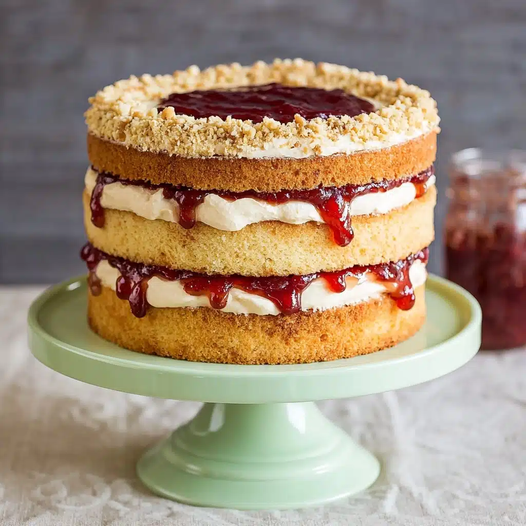 Peanut Butter & Jelly Cake Recipe