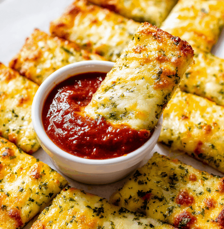 Cheesy Zucchini Breadsticks Recipe