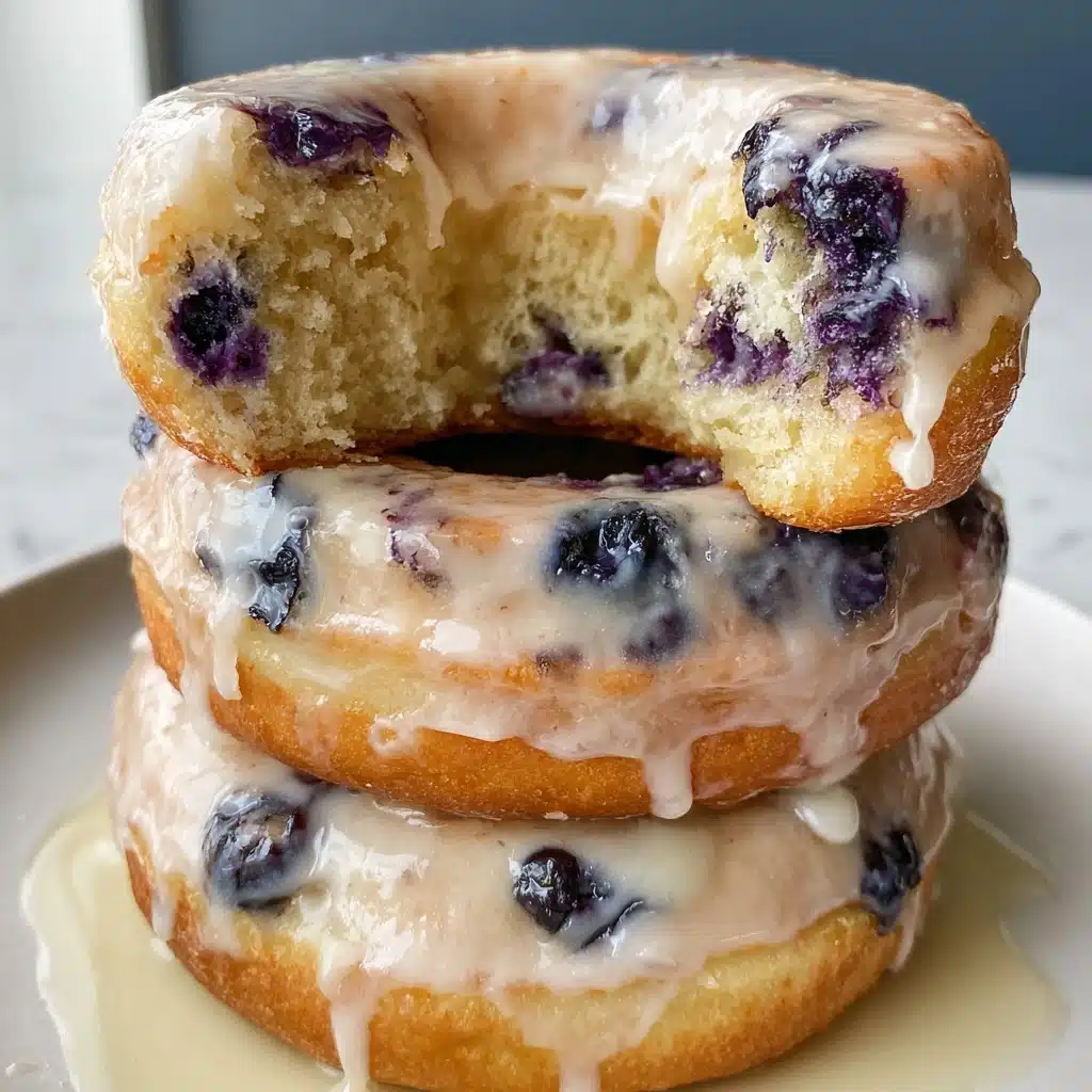 Baked Blueberry Donuts Recipe