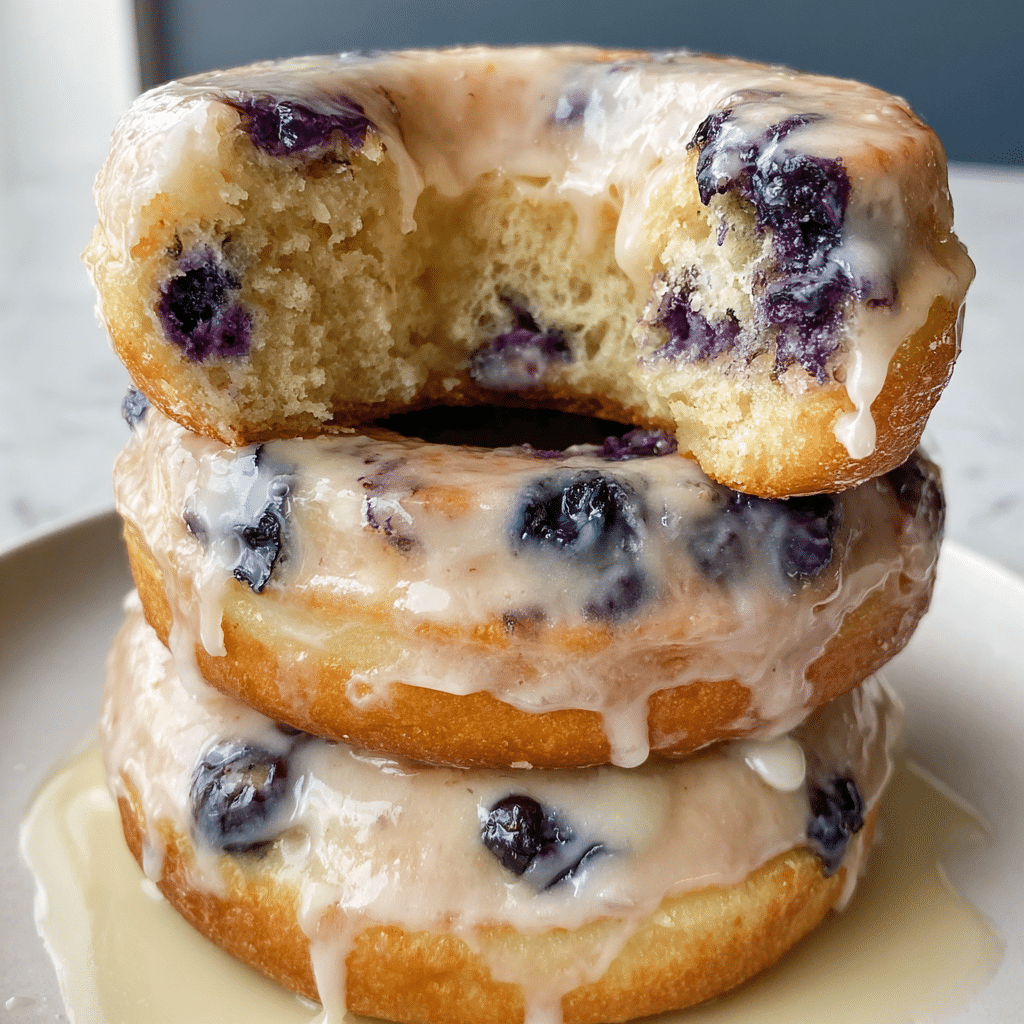 Baked Blueberry Donuts Recipe - Recipe Image