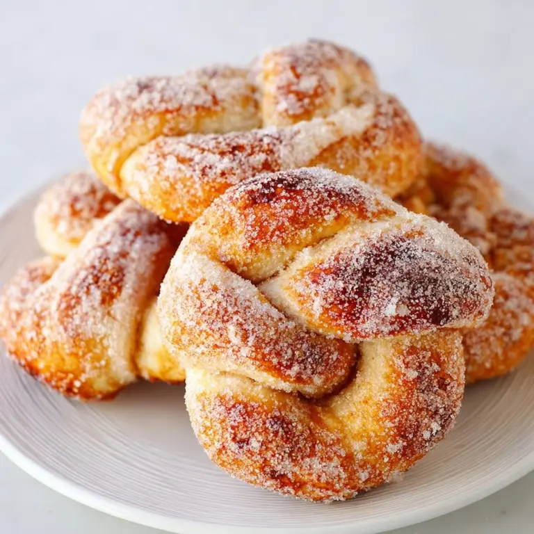 Cinnamon Sugar Soft Pretzels Recipe