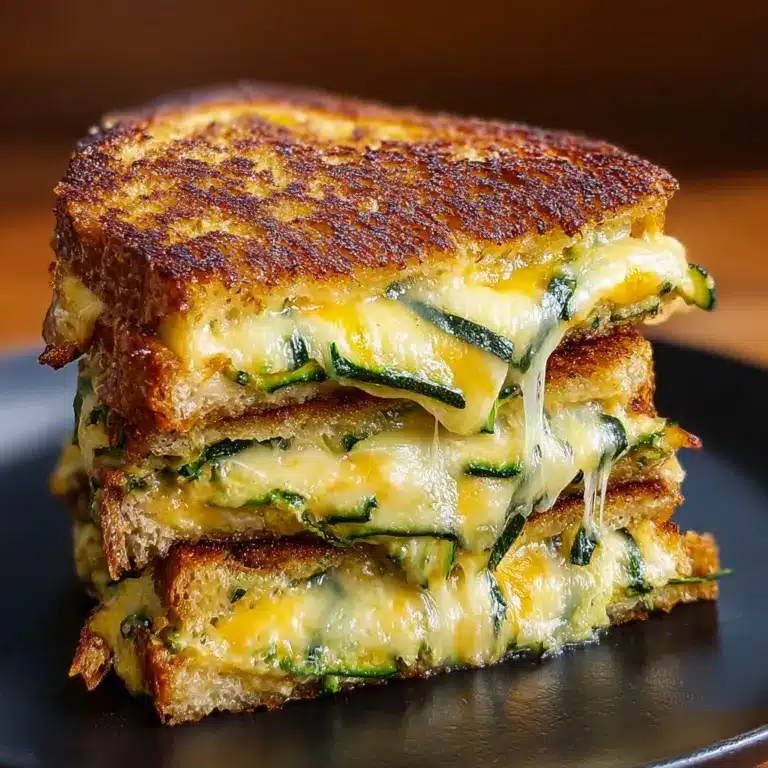 Zucchini Grilled Cheese: Irresistible Garlic Butter Recipe