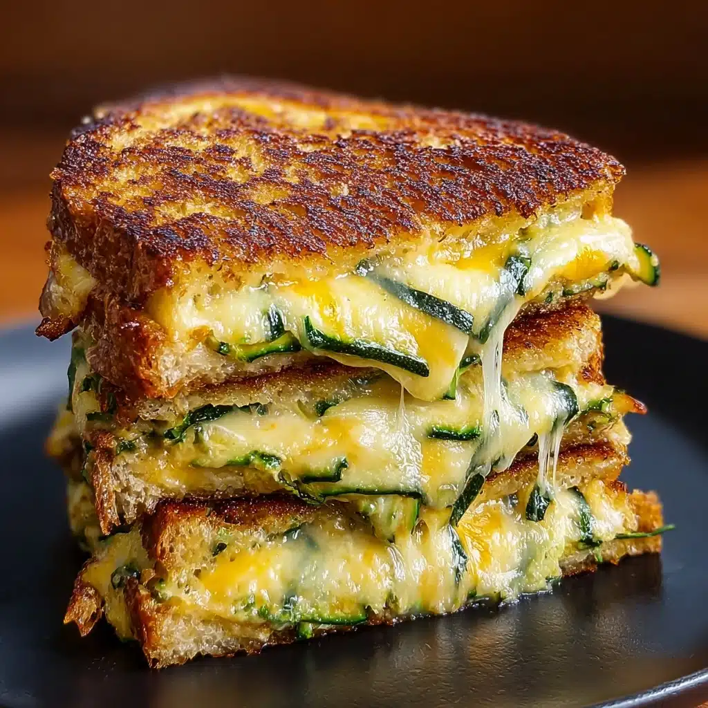Zucchini Grilled Cheese: Irresistible Garlic Butter Recipe
