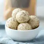 No-Bake Lemon Poppyseed Protein Balls Recipe