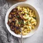 Authentic German Spaetzle with Mushroom Sauce Recipe