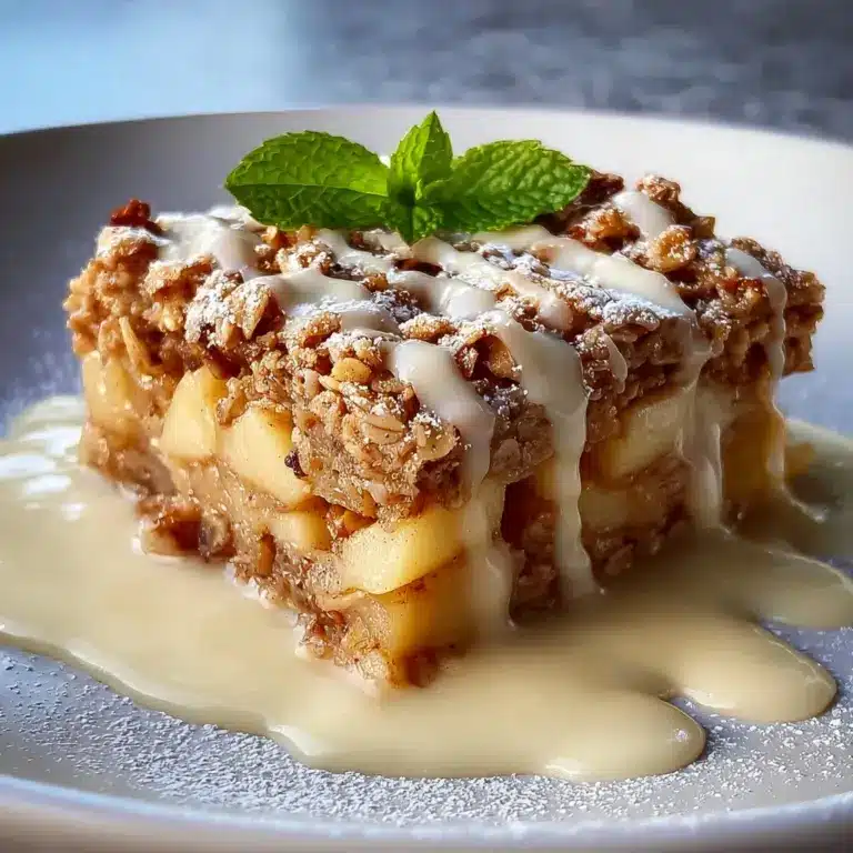 Oatmeal Apple Breakfast Bake Recipe