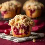 Leftover Cranberry Sauce Coffee Cake Muffins Recipe