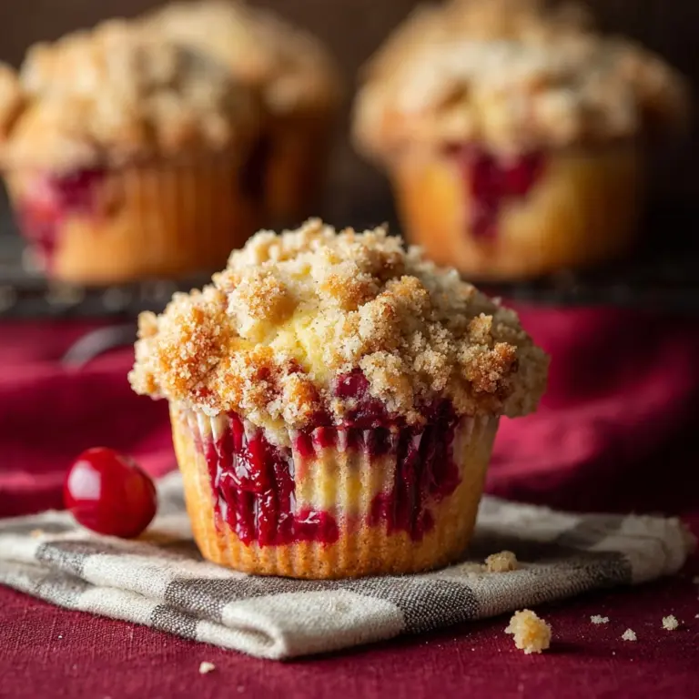 Leftover Cranberry Sauce Coffee Cake Muffins Recipe