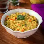 Indian Lentil and Vegetable Khichdi (Masala Khichdi) Recipe