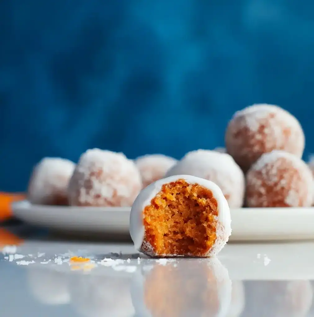 No-Bake Carrot Cake Bites Recipe