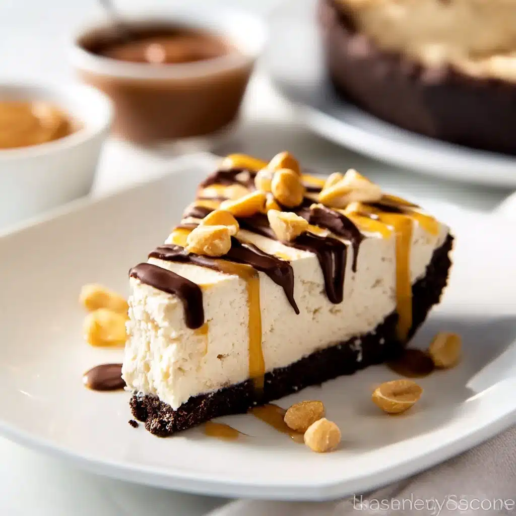 Easy No Bake Keto Peanut Butter Pie Recipe