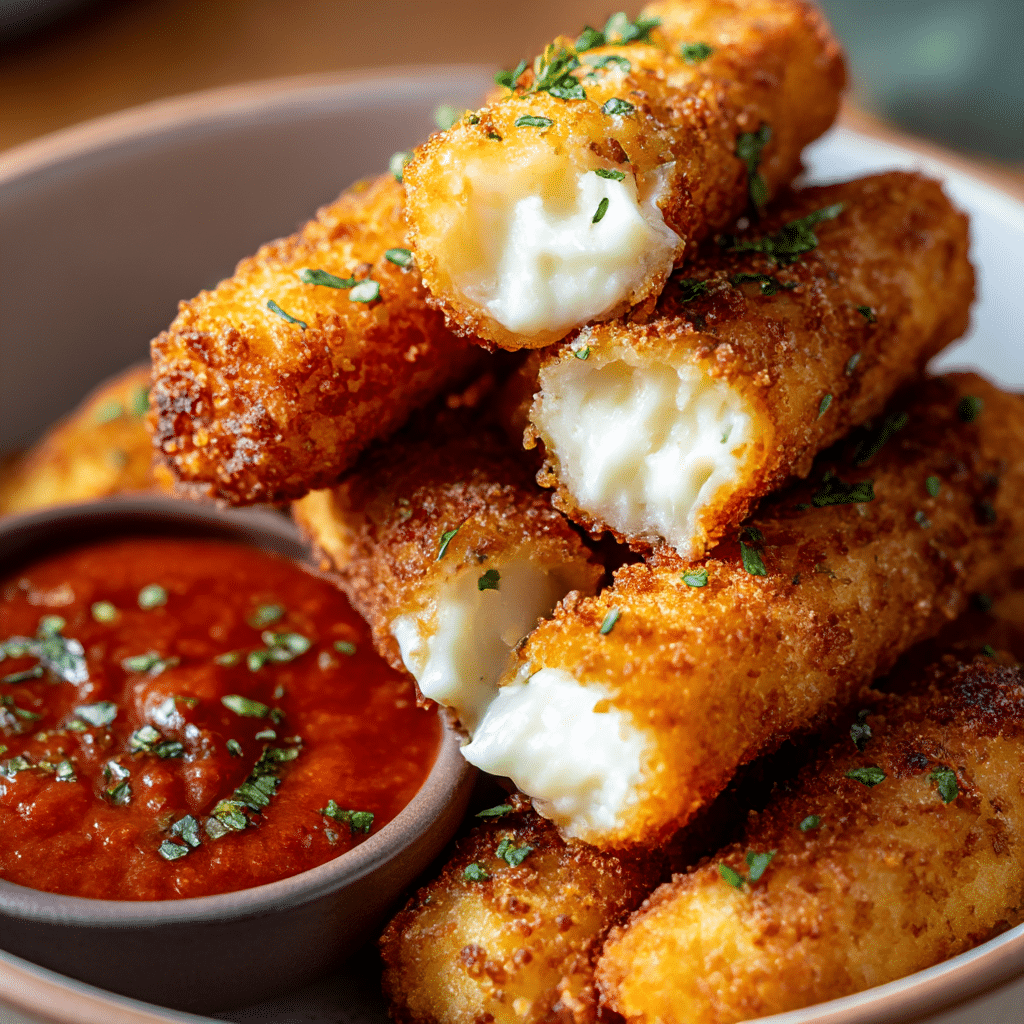 Keto Mozzarella Sticks Recipe - Recipe Image