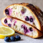 Lemon Blueberry Sourdough Bread Recipe