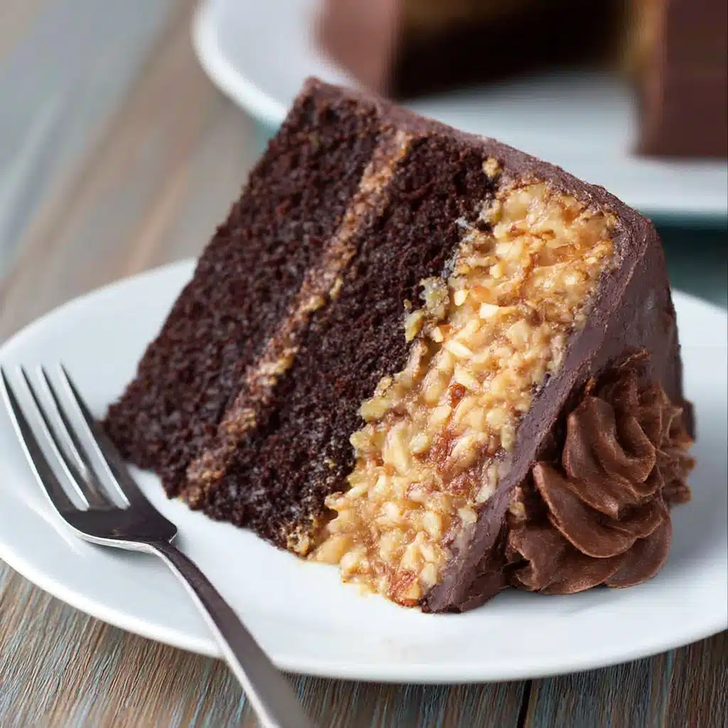 German Chocolate Cake Recipe - Recipe Image