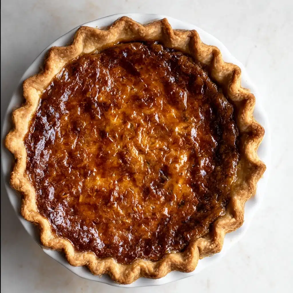 Bourbon Brûlée Pumpkin Pie Recipe - Recipe Image