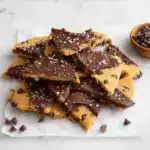 Healthy Cookie Dough Bark Recipe