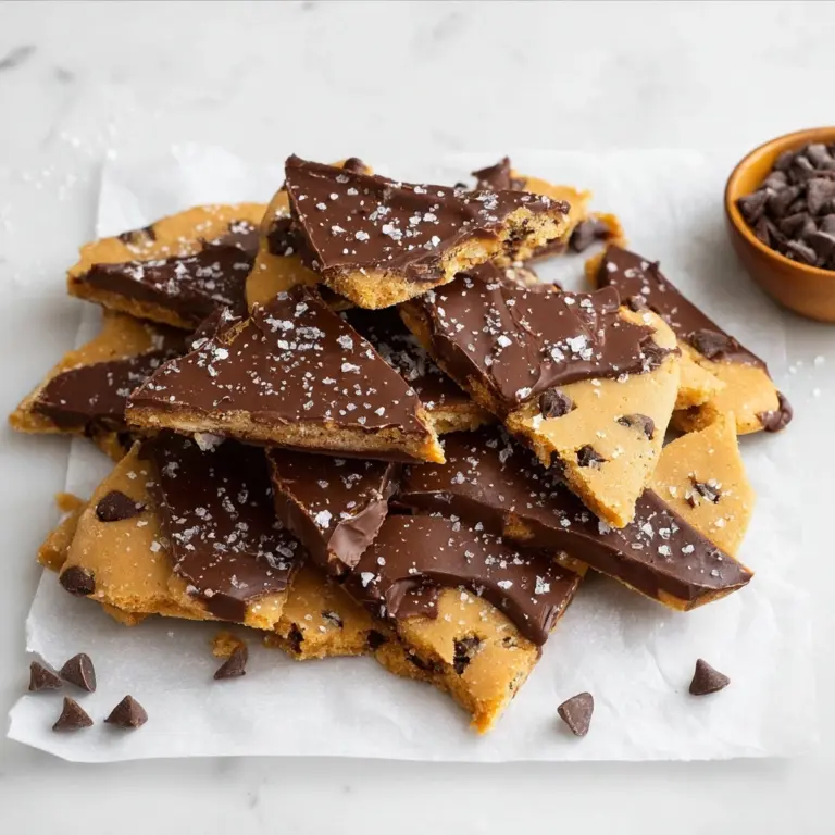 Healthy Cookie Dough Bark Recipe