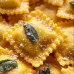 Best Butternut Squash Ravioli with Brown Butter Sage Sauce Recipe
