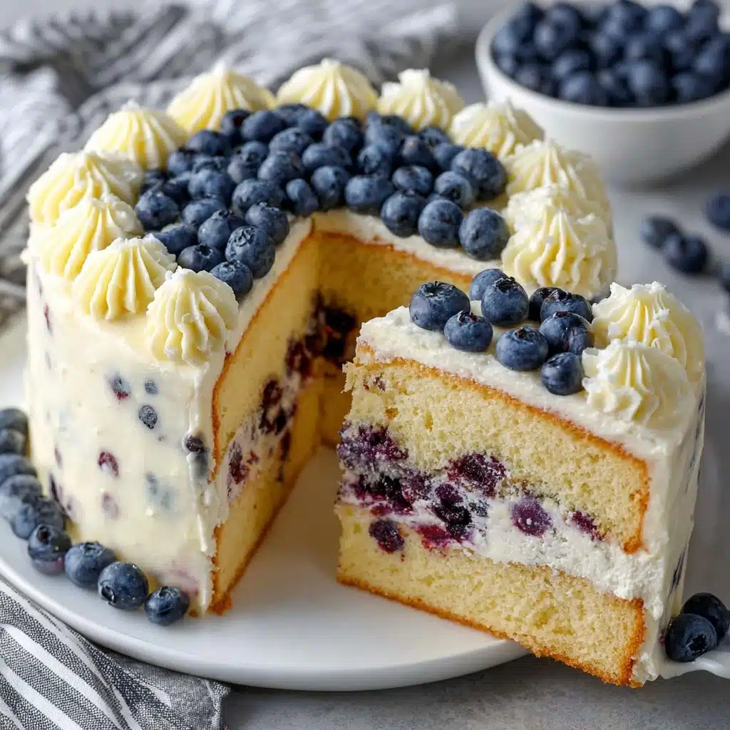 Blueberry Oats Birthday Cake for Dogs Recipe - Recipe Image