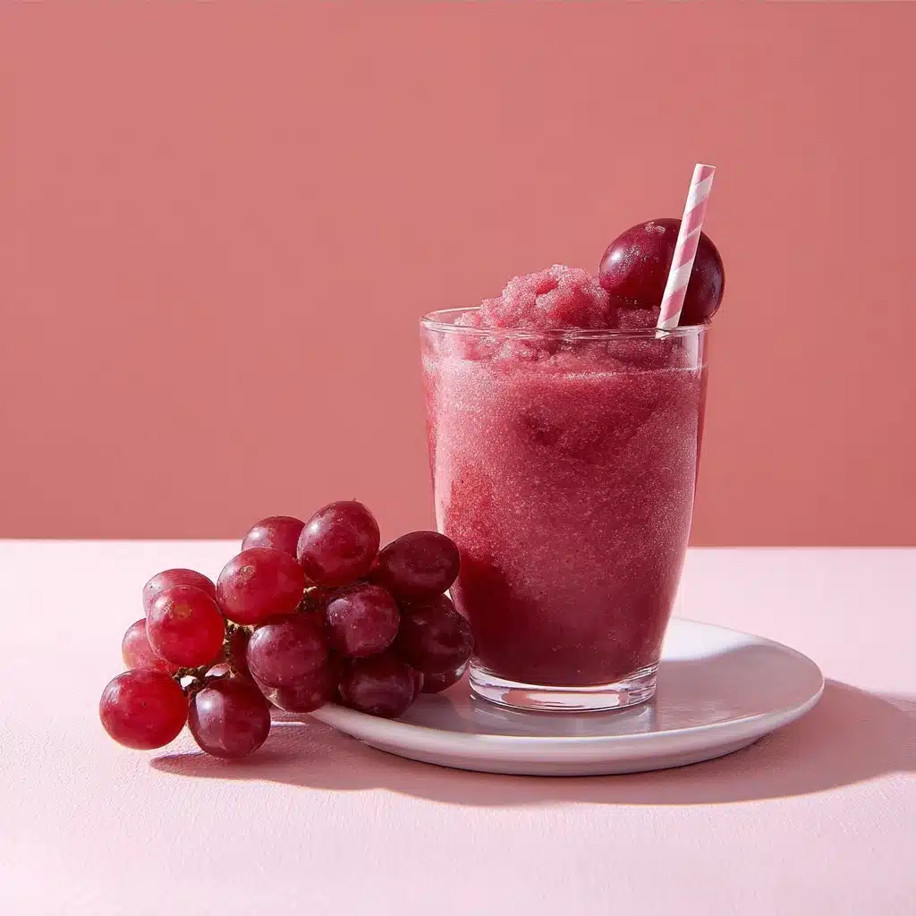 Frosty Grape Hibiscus Slush Recipe - Recipe Image