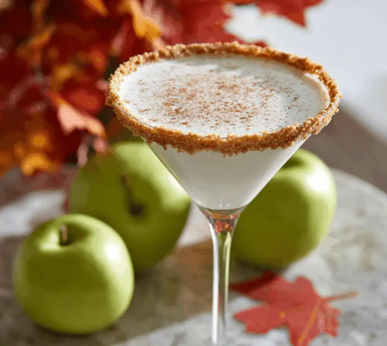 Caramel Apple Pie Mocktail Recipe