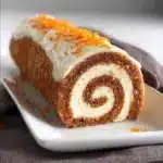 Carrot Cake Roll with Cream Cheese Frosting Filling Recipe
