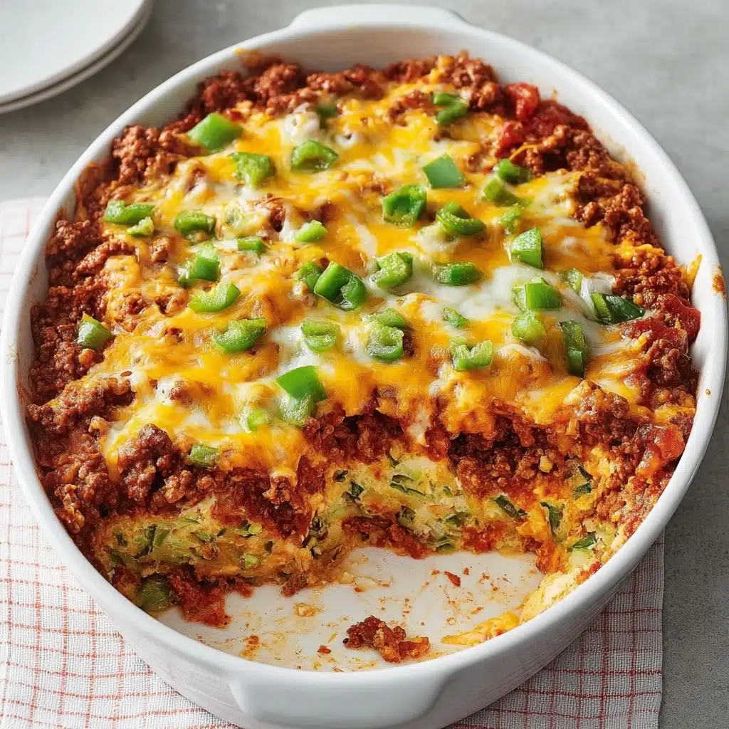 Zucchini Pizza Casserole Recipe