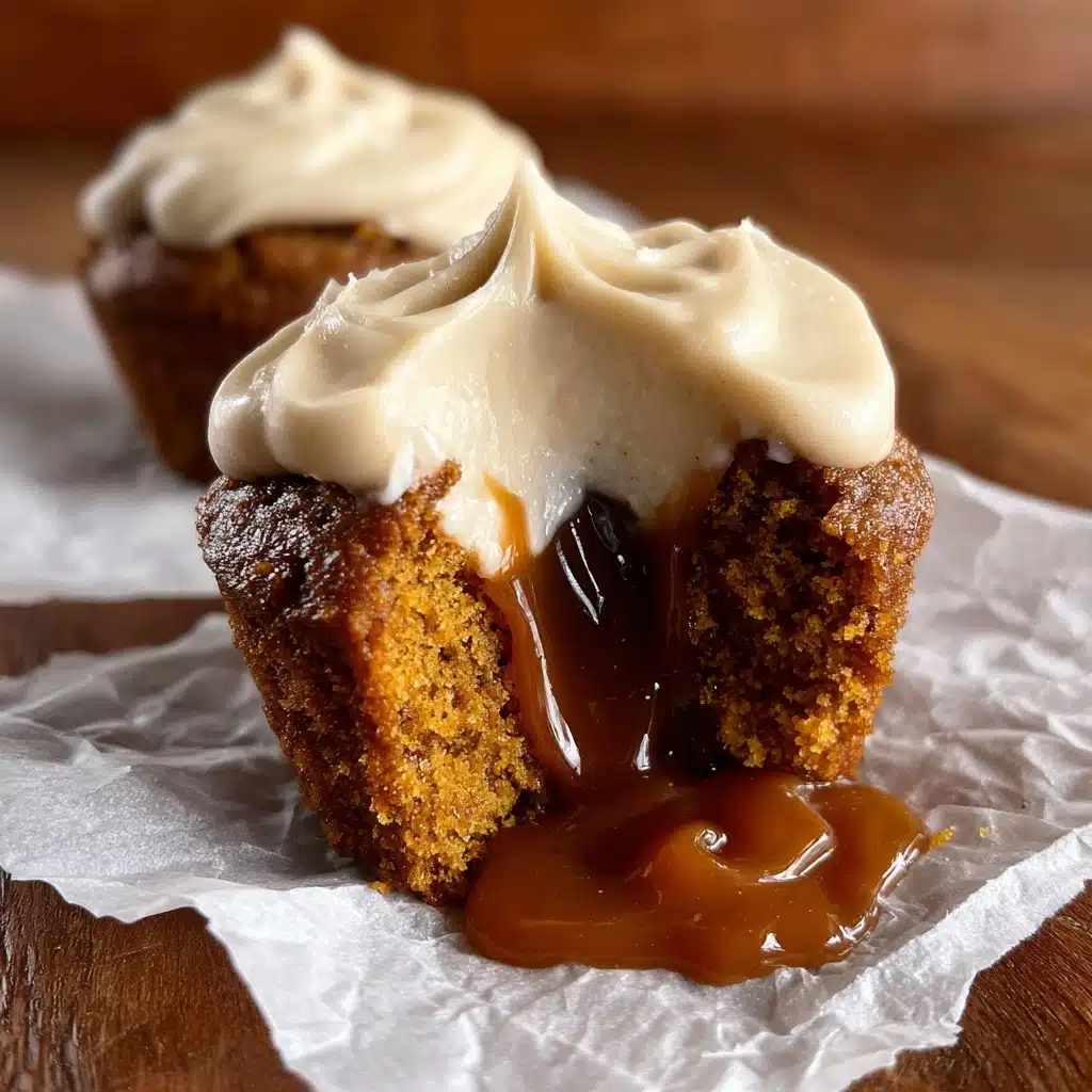 Brown Butter Pumpkin Caramel Latte Cupcakes Recipe - Recipe Image