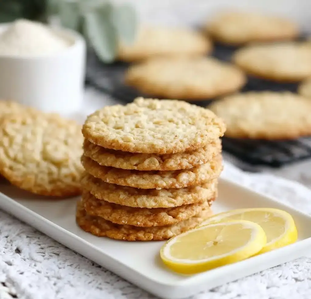 Lemon Oatmeal Cookies Recipe