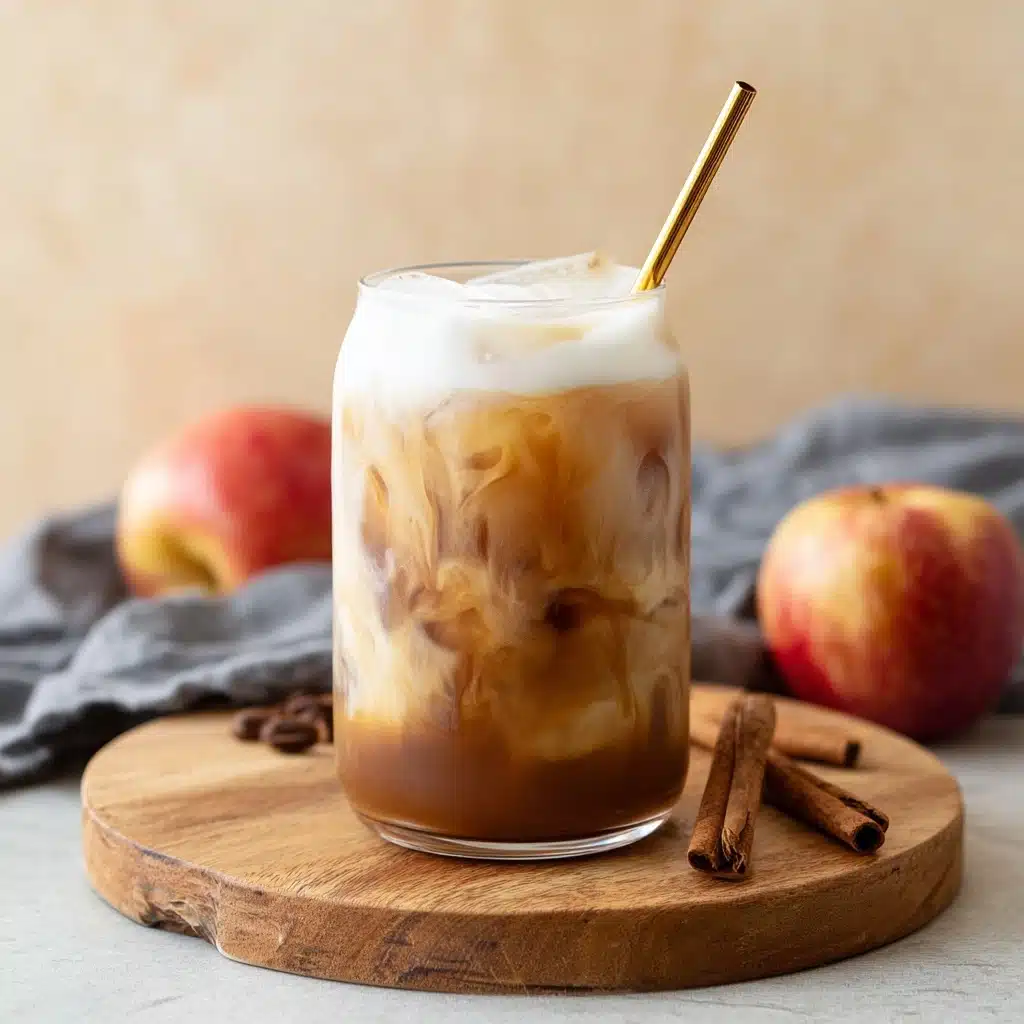 Iced Apple Crisp Cream Chai Recipe - Recipe Image