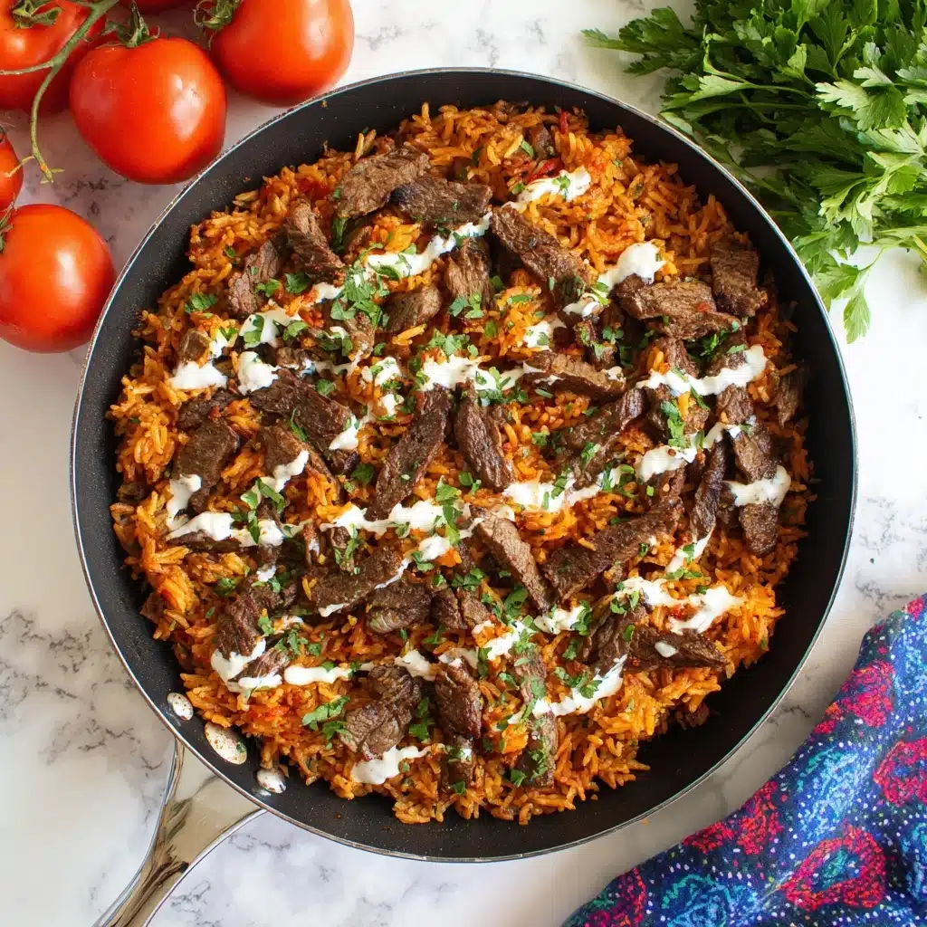 Steak & Queso Rice Recipe - Recipe Image